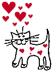 Gif animé chat